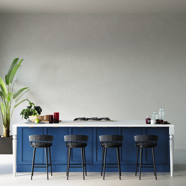 interior-kitchen-with-blue-kitchen-cabinet-other-decors-front-white-wall-3d-render