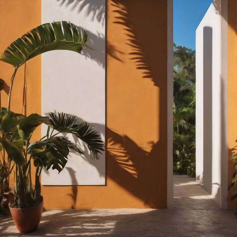 tropical-sun-shadows-wall